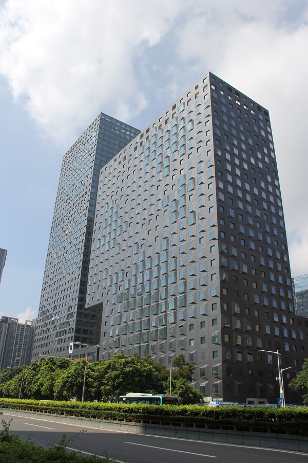 杏耀装饰公司承建的中广核大厦幕墙工程竣工验收