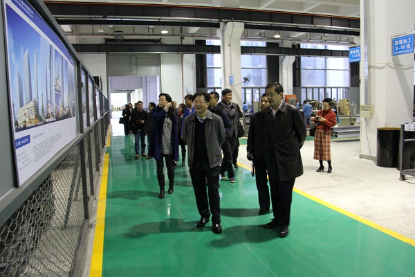 深圳市南山区政协领导考察杏耀东莞松山湖基地